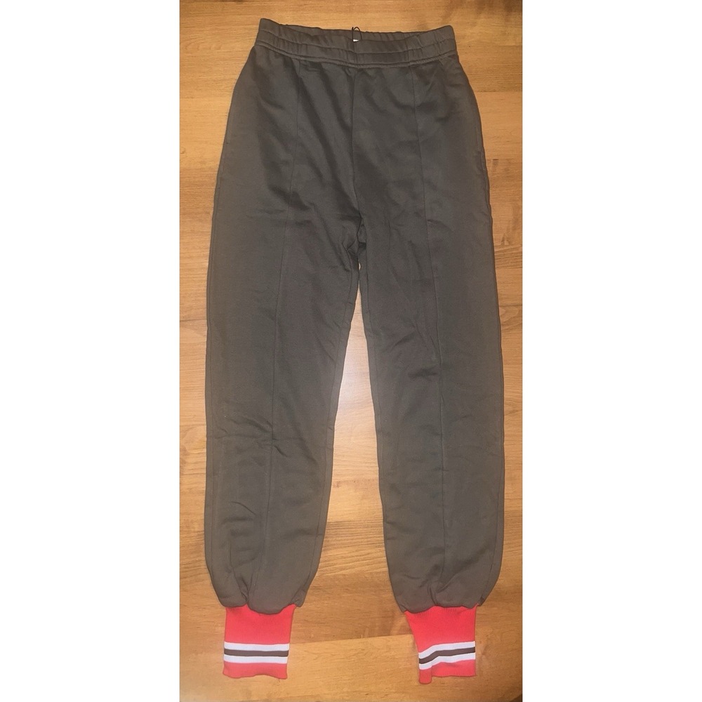 NEW‎ DANCE & MARVEL WOMENS Olive Jogger Sweatpants w/ Knit Cuffs Size Small - Picture 5 of 12